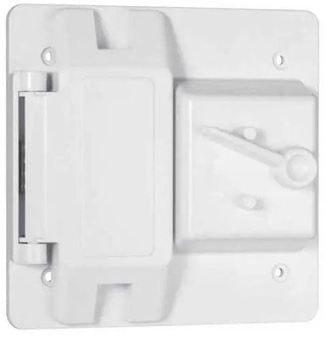 HUBBELL Hubbell PTC521WH 2 Gang Weatherproof Combo Cover