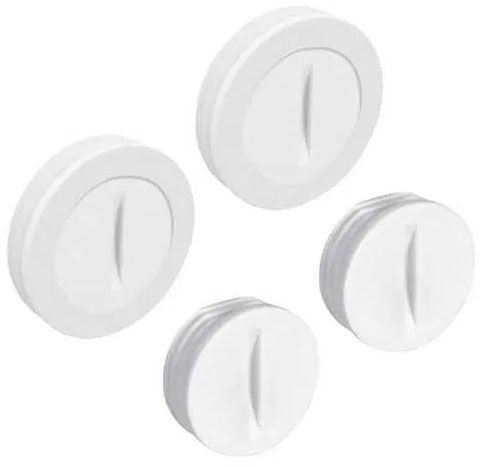 HUBBELL Hubbell PCP47550WH White Nonmetallic Plug