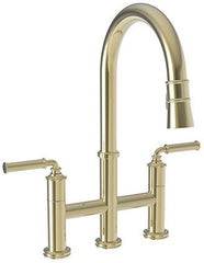 BRASSTECH Brasstech 2940-5463-24A Taft Bridge Pulldown Faucet Gold