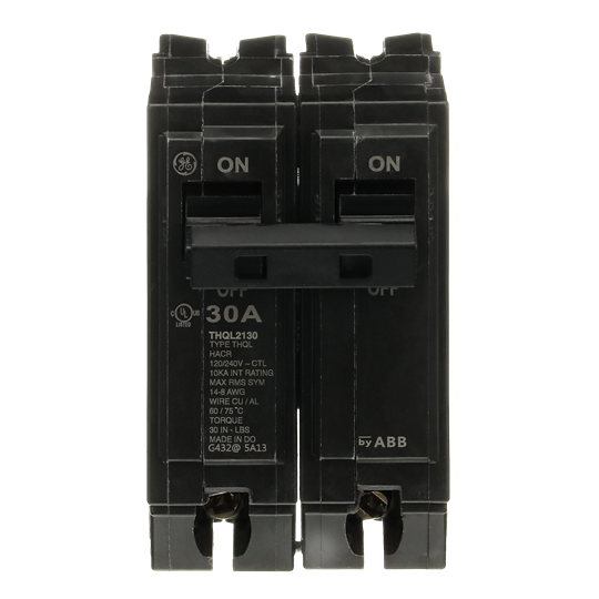ABB Abb THQL2130 2-pole 30A 120/240V Circuit Breaker