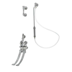 T&S BRASS Ts Brass B0676-54V Bedpan Washer Pedal Valve 2.2 Gpm