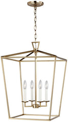 SEAGULL LIGHTING Seagull Lighting 5392604-848 Four Light Medium Lantern