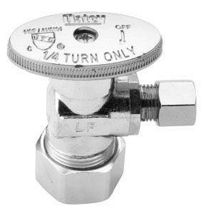 OATEY Oatey 4794PCLKLF Quarter Turn Angle Stop Valve