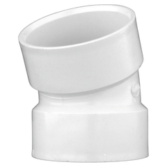 CHARLOTTE PIPE Charlotte Pipe PVC-324-3IN Pvc Dwv 3 Inch 1/16 Bend Fitting