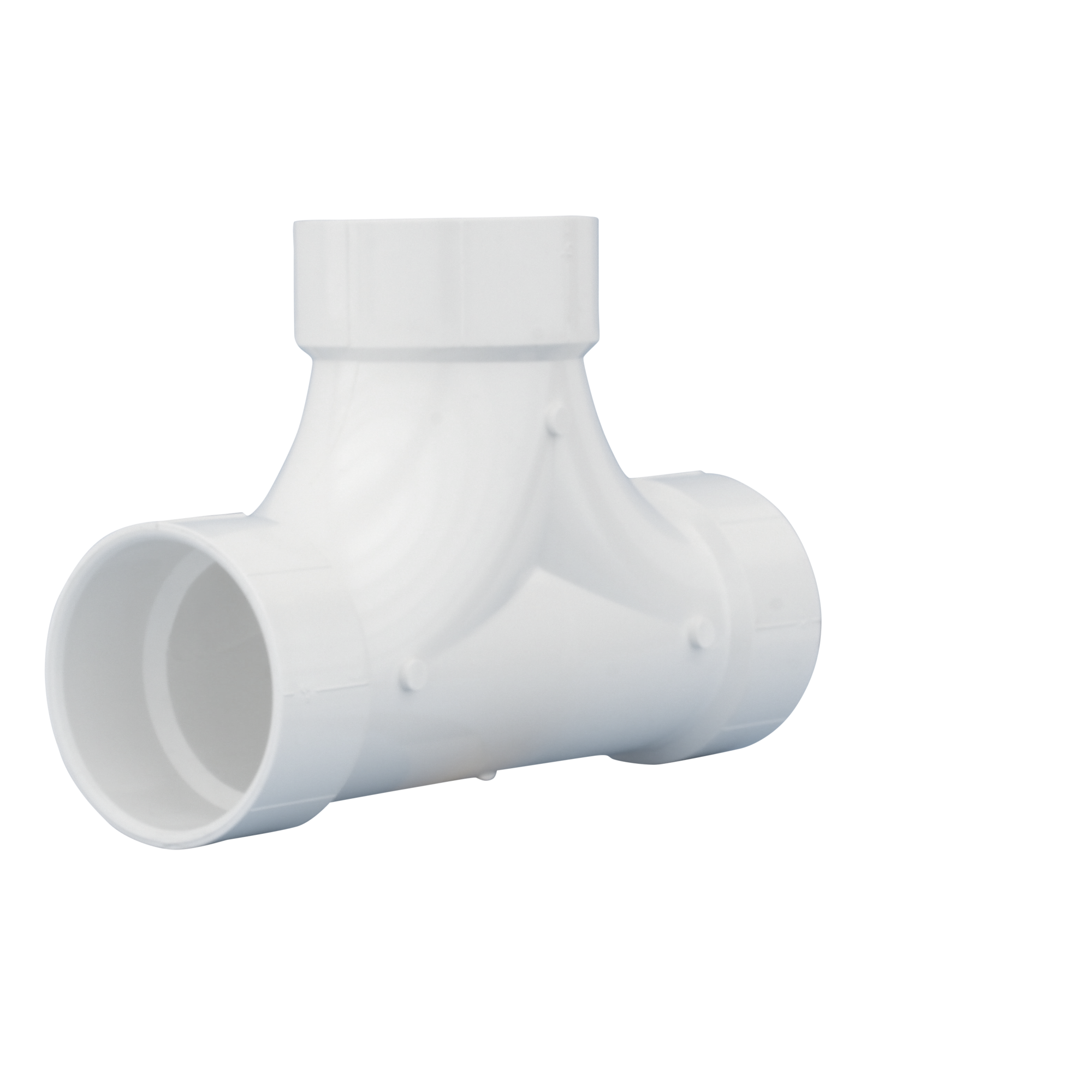 CHARLOTTE PIPE Charlotte Pipe PVC-448-3IN Pvc Dwv Two-way Cleanout 3in