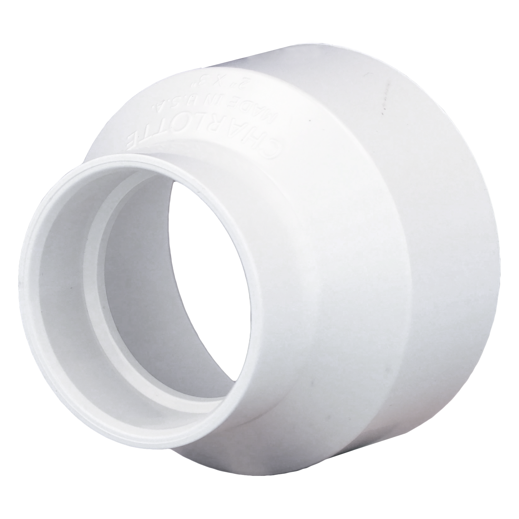 CHARLOTTE PIPE Charlotte Pipe PVC-102-2X3 Dwv Increaser Reducer Coupling