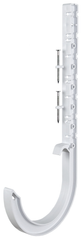 SIOUX CHIEF Sioux Chief 553-7W 2 Inch Dwv Pipe J Hook Hanger