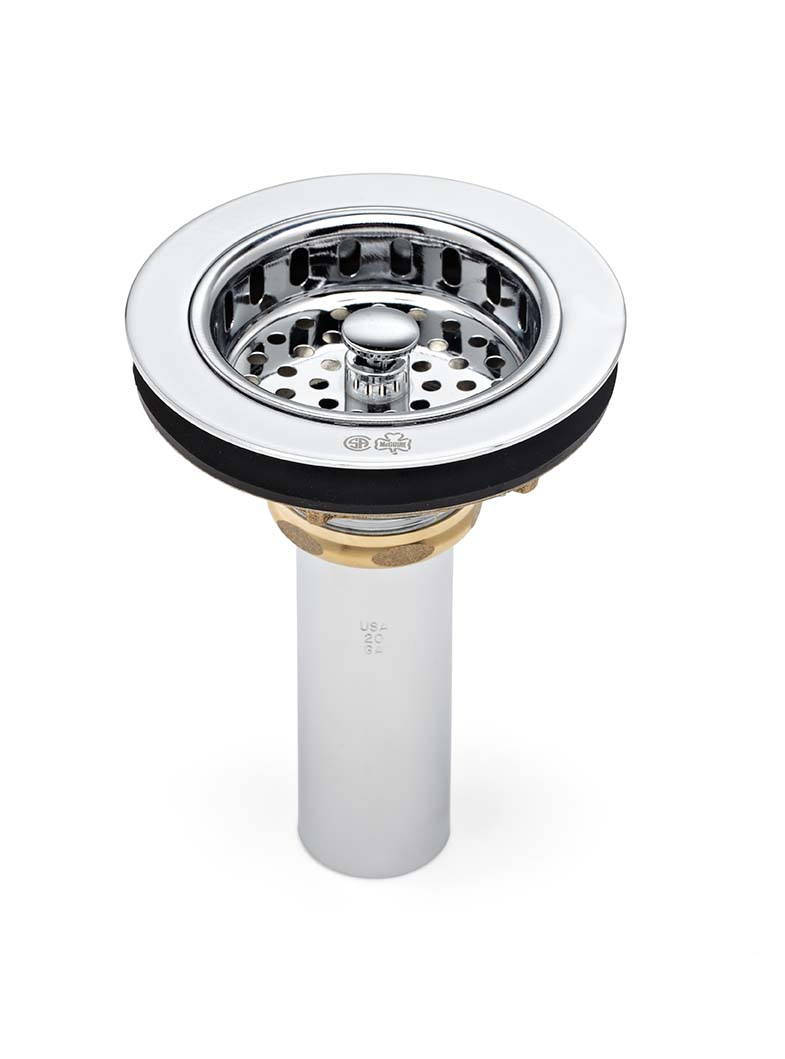 MCGUIRE Mcguire 151 Basket Brass Basket Strainer 1-1/2 X 4 in