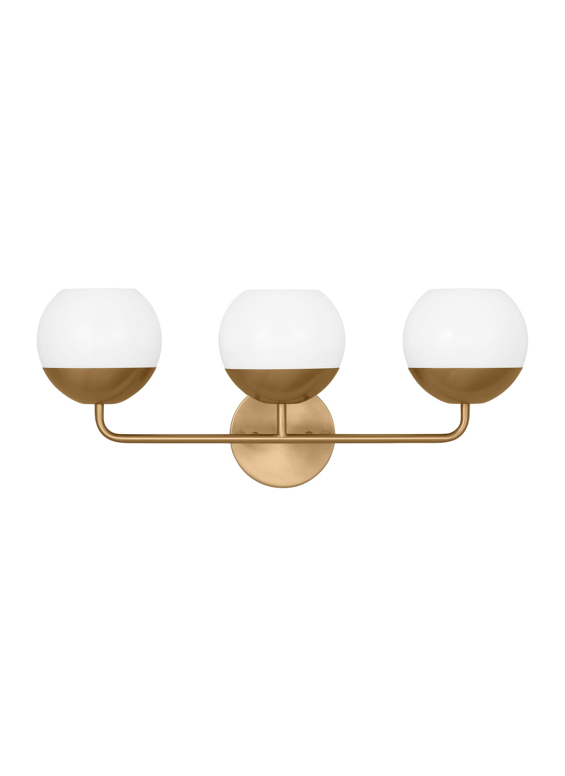 SEAGULL LIGHTING Seagull Lighting 4468103-848 3-light Bath Vanity Sconce