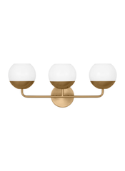 SEAGULL LIGHTING Seagull Lighting 4468103-848 3-light Bath Vanity Sconce