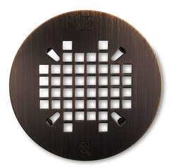 SIOUX CHIEF Sioux Chief 827-2RBPK2 Bronze Snap-in Drain Strainer 4.25 in