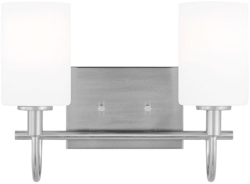 SEAGULL LIGHTING Seagull Lighting 4457102-962 Two Light Wall Bath Fixture
