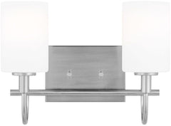 SEAGULL LIGHTING Seagull Lighting 4457102-962 Two Light Wall Bath Fixture