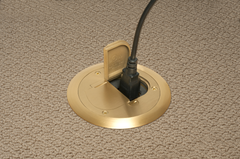 ARLINGTON Arlington FLB3530MB Brass Carpet Ring FLB3500 Floor Box