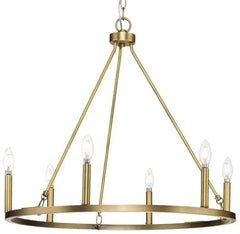 PROGRESS LIGHTING Progress Lighting P400313-163 6-light Chandelier 60W