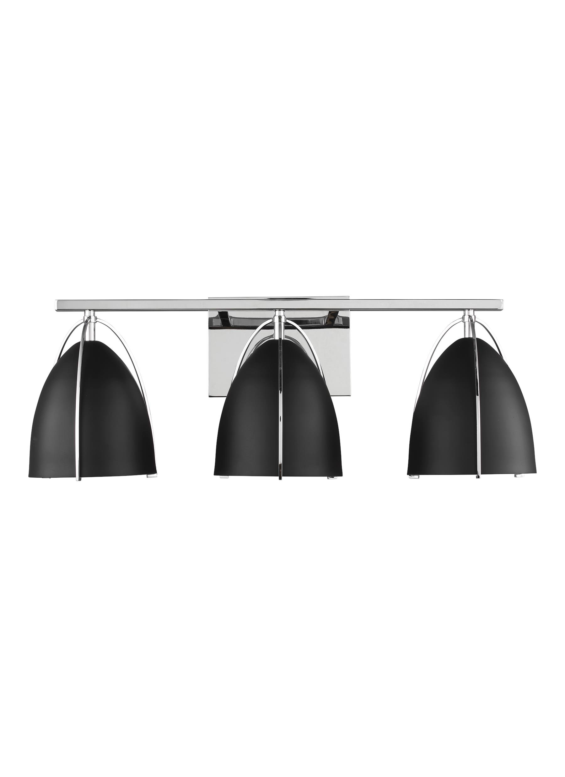 SEAGULL LIGHTING Seagull Lighting 4451703-05 3-light Bath Vanity Wall Sconce