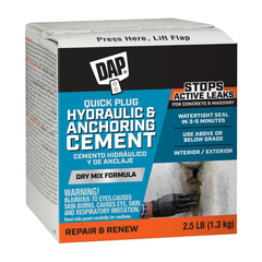 DAP Dap 43112259 Hydraulic Anchoring Cement Gray 2.5 Lb