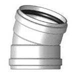 ROYAL BUILDING PRODUCTS Royal Building Products 35-90 8 Inch Vent Elbow 22.5 Degree