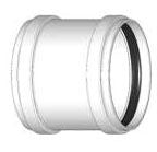 ROYAL BUILDING PRODUCTS Royal Building Products 35-1546 Pvc SDR35 Gasket Coupling 4in