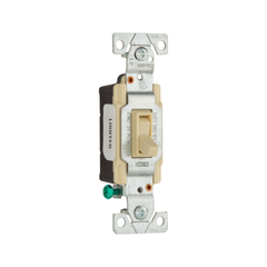 EATON Eaton 1301-7LTVBOX Single Pole Switch Light Combo