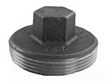 CHARLOTTE PIPE Charlotte Pipe PLG-410-2-1/2 Brass Plug 2.5 Inches