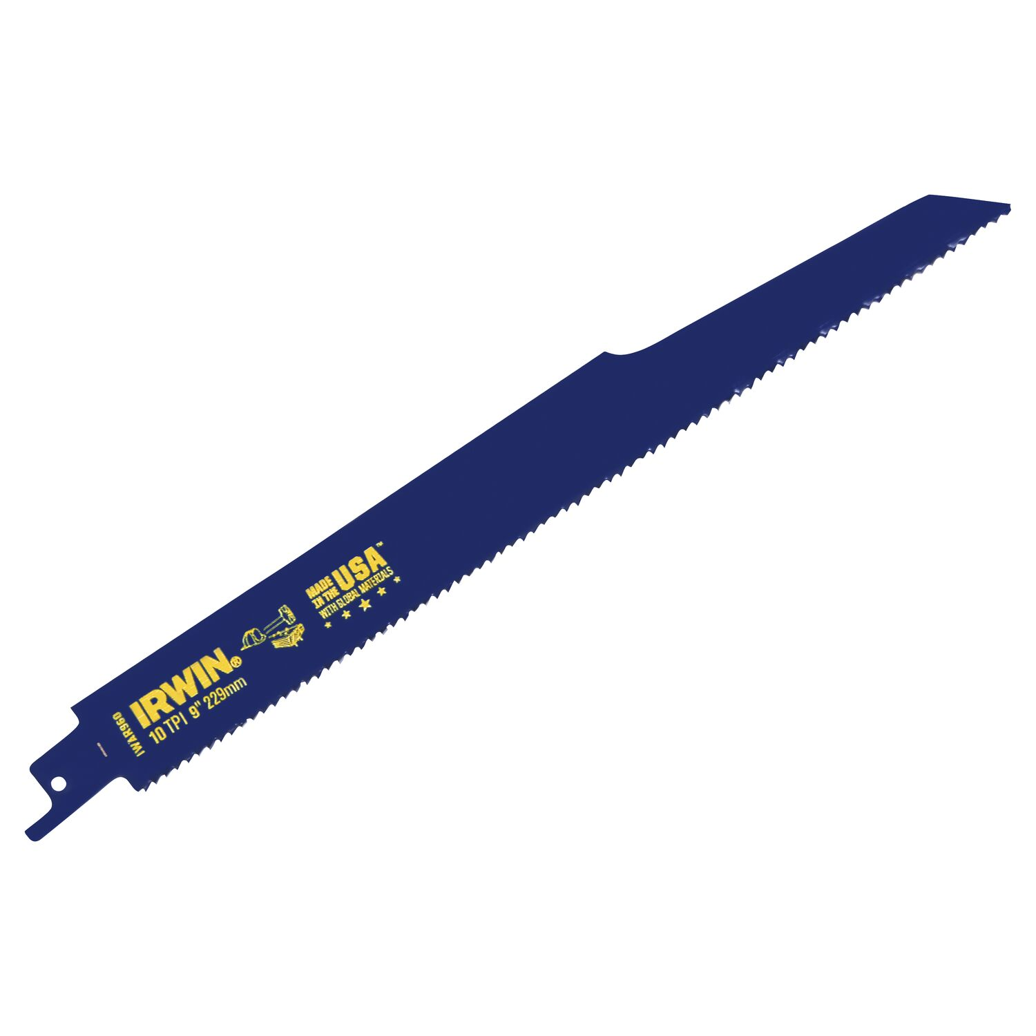 IRWIN Irwin 372960 Bi-metal Reciprocating Saw Blade 10 Tpi 9 in