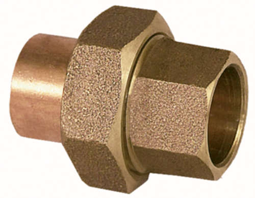 ELKHART PRODUCTS Elkhart Products 10037939 Leaded Brass Union 1 in Cxc