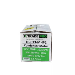 US MOTORS Us Motors tp-c33-mhp2 Condenser Fan Motor 1075 Rpm 230V