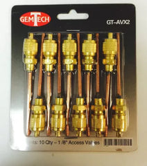 TRADEPRO Tradepro gt-avx2-s Copper Access Valve 1/8 Inch