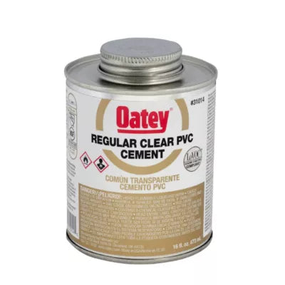 RHEEM Rheem 670006a Clear Pvc Cement 16 Oz Pvc Pipe