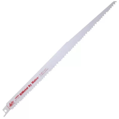 MALCO Malco 12kh8-5pk Bimetal Reciprocating Saw Blade 12 in 5-pack