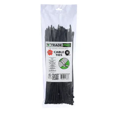 CODA RESOURCES Coda Resources tp-cabletie11b Cable Ties Uv Black 100 Pack