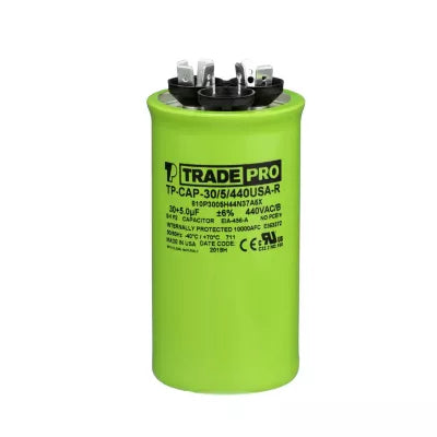 MARS Mars tp-cap-30/5/440usar 30/5 Mfd 440V Dual Run Capacitor