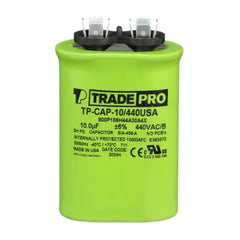 MARS Mars tp-cap-10/440usa Oval Run Capacitor 10 Mfd 440V