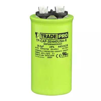 TRADEPRO Tradepro tp-cap-30/440usar Round Capacitor 30 Mfd 440V