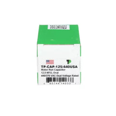 TRADEPRO Tradepro tp-cap-125/440usa Oval Run Capacitor 12.5 Mfd 440V