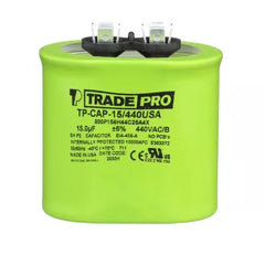 TRADEPRO Tradepro tp-cap-15/440usa Oval Run Capacitor 15 Mfd 440V