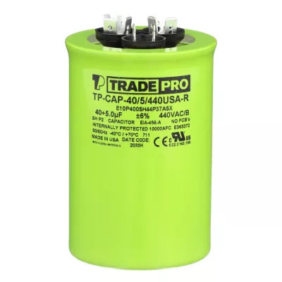 MARS Mars tp-cap-40/5/440usar 40/5 Mfd 440V Dual Run Capacitor