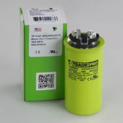 MARS Mars tp-cap-35/5/440usar Round Dual Run Capacitor 35/5 Mfd 440V
