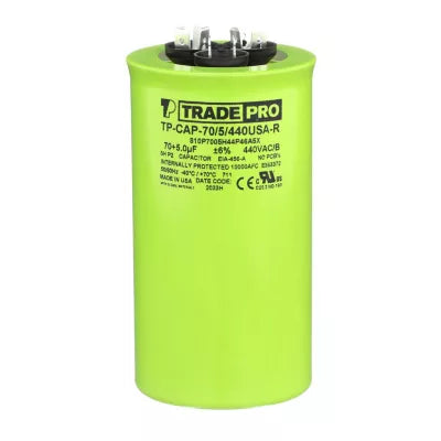 MARS Mars tp-cap-70/5/440usar 70/5 Mfd 440V Dual Run Capacitor