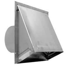 SOUTHWARK METAL Southwark Metal 39al-10 Aluminum Wall Cap Damper 10in