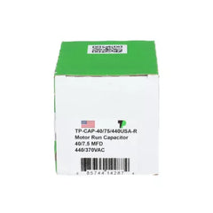 TRADEPRO Tradepro tp-cap-40/75/440usar 40/7.5 Mfd 440V Dual Run Capacitor