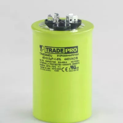 TRADEPRO Tradepro tp-cap-40/3/440usar 40/3 Mfd 440V Round Capacitor
