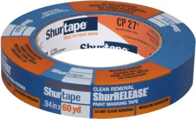 SHURTAPE Shurtape 202872a Cp 27 Painters Tape 1 in X 60 Yd