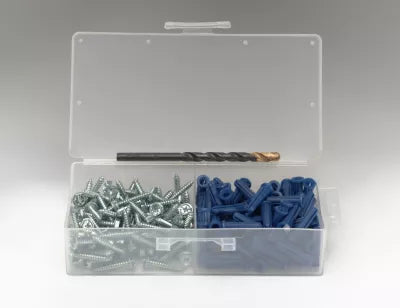 PECO FASTENERS Peco Fasteners tp-ak1/4hw100 Plastic Anchor Kit