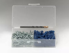 PECO FASTENERS Peco Fasteners tp-ak1/4hw100 Plastic Anchor Kit