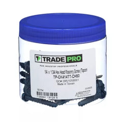 PECO FASTENERS Peco Fasteners tp-ck414tt-ch50 Hex Head Masonry Screw