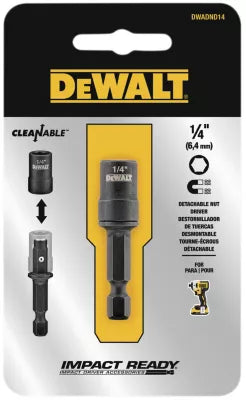 DEWALT Dewalt dwadnd14 Detachable Nut Driver 1/4 Inch