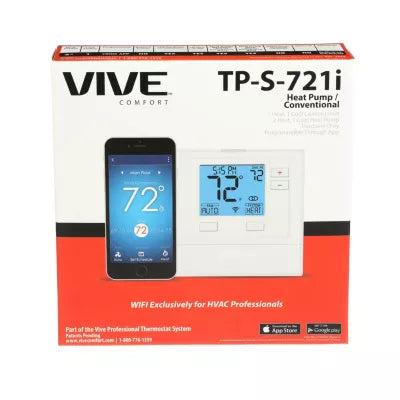 TRADEPRO Tradepro tp-s-721i 2H/1C Wi-fi Programmable Thermostat