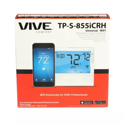 TRADEPRO Tradepro tp-s-855icrh 5H/3C Wi-fi Programmable Thermostat